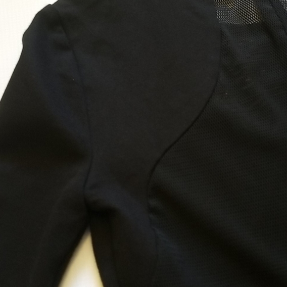 Rebecca Minkoff black mesh faux leather tr Dress - Picture 8 of 9